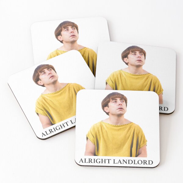 Item preview, Plebs Grumio - Alright Landlord Quote (Plain Background) designed and sold by GoldGoldGold.