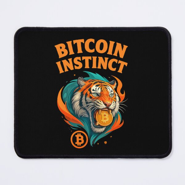 Item preview, Bitcoin Instinct – Fierce Crypto Tiger Design designed and sold by BitCrop.