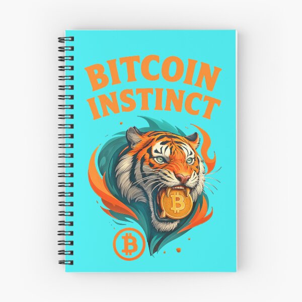 Item preview, Bitcoin Instinct – Fierce Crypto Tiger Design designed and sold by BitCrop.
