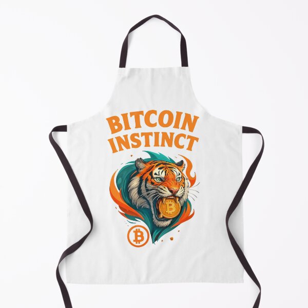 Item preview, Bitcoin Instinct – Fierce Crypto Tiger Design designed and sold by BitCrop.
