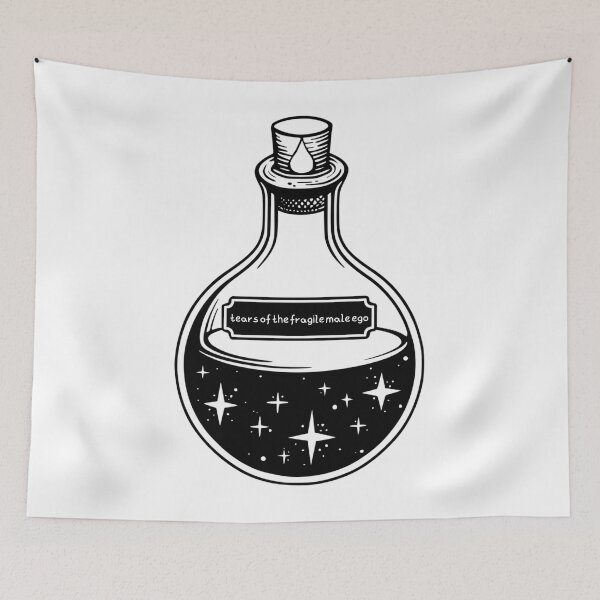 Item preview, Bottle Of Tears Of The Fragile Male Ego designed and sold by RyanKRaitz.