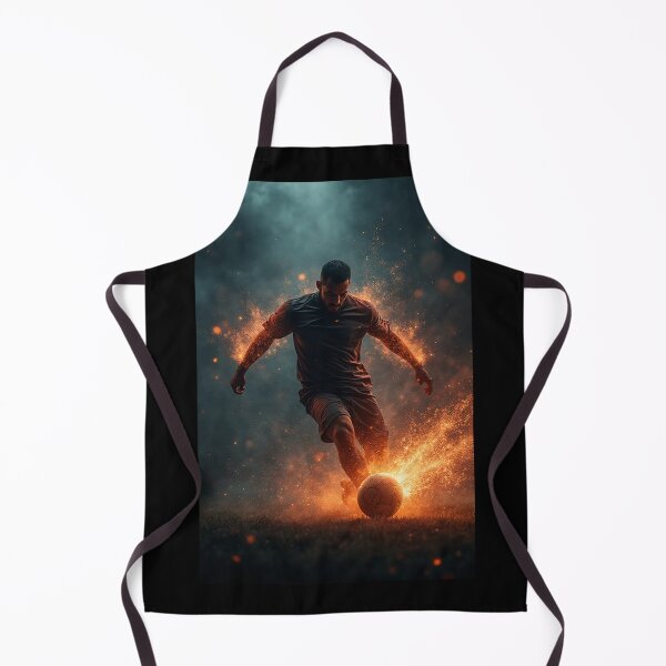 Item preview, Dark Aura Soccer Power Shot designed and sold by OhmAuraArt.