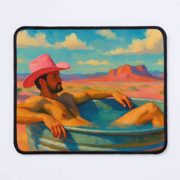Item preview, Pink Cowboy No. 4 - Desert Daydream Bath designed and sold by MPForet.