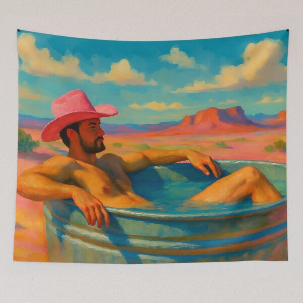 Item preview, Pink Cowboy No. 4 - Desert Daydream Bath designed and sold by MPForet.