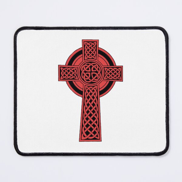 Item preview, Celtic Knot Cross In Red designed and sold by Abstract65.