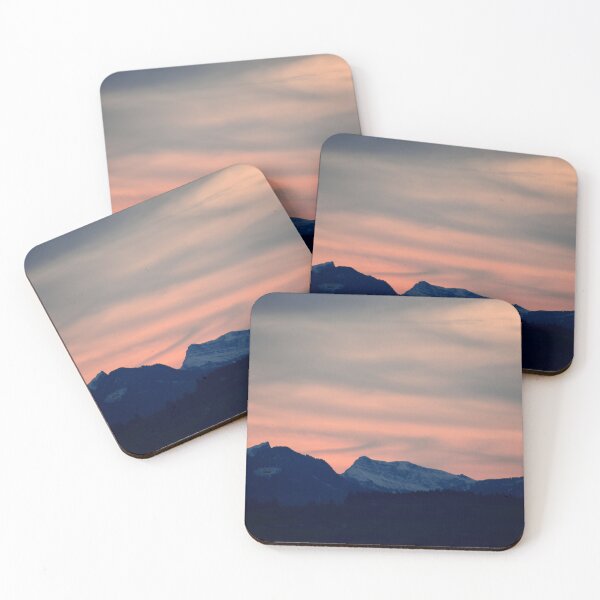 Item preview, Alpine panorama – play of colors over the Swiss mountains / Swiss Artwork Photography designed and sold by Raphael Wolf.