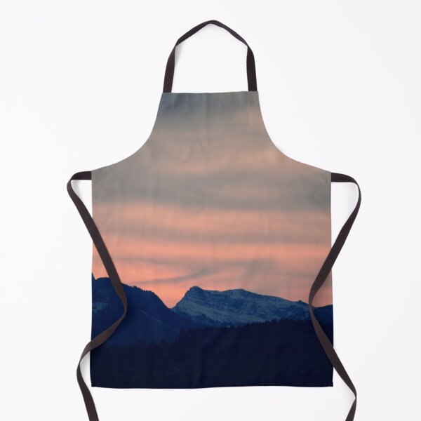 Item preview, Alpine panorama – play of colors over the Swiss mountains / Swiss Artwork Photography designed and sold by Raphael Wolf.