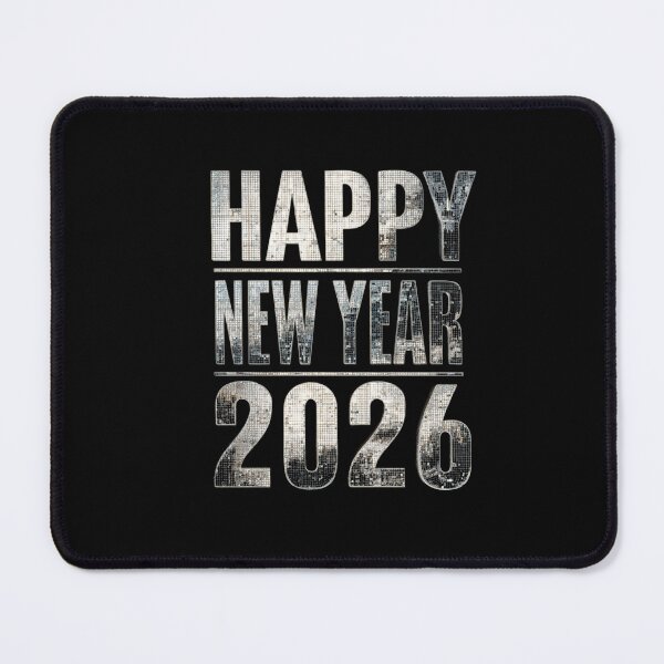 Item preview, Happy New Year 2026 Silver Glitter Disco Ball Party Celebration designed and sold by Blurbean.