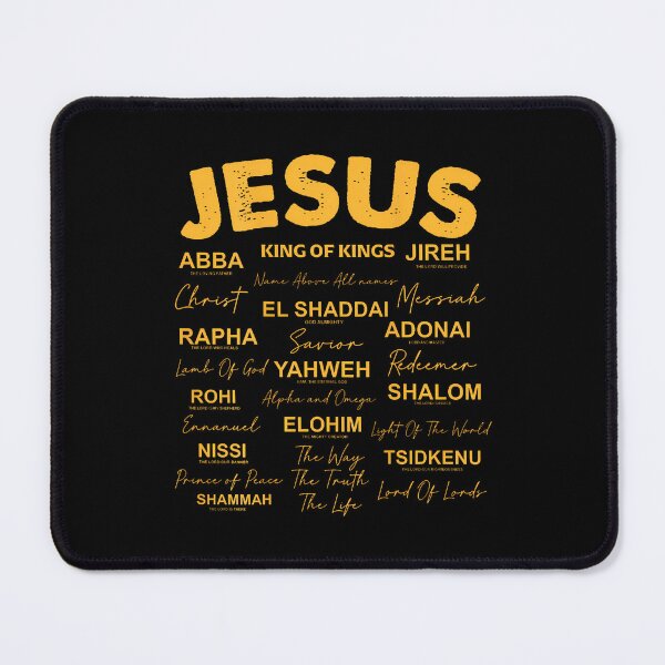 Item preview, Jesus Is King Names Of God Hebrew Jesus Christian (On Back) designed and sold by LeanneCarolina.