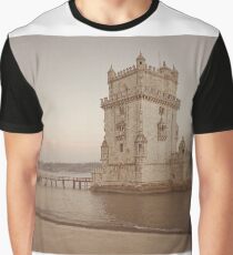 Belém Tower Lisbon Graphic T-Shirt