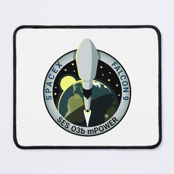 Item preview, SpaceX SES O3b mPOWER Mission Patch designed and sold by CharlieDesings.