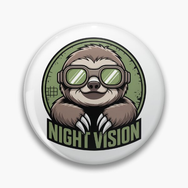 Item preview, Cute Sloth Night Vision Goggles Animal designed and sold by k3rstman1.