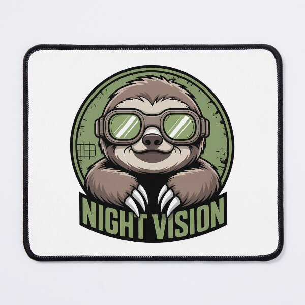 Item preview, Cute Sloth Night Vision Goggles Animal designed and sold by k3rstman1.