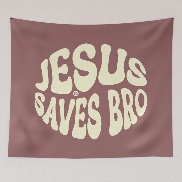 Item preview, Jesus Saves bro designed and sold by Yuzik.