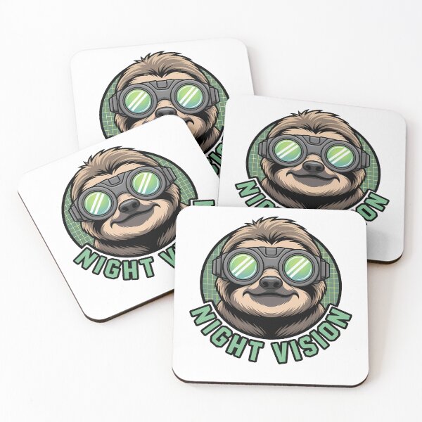 Item preview, Sloth Night Vision Goggles Funny Cool designed and sold by k3rstman1.