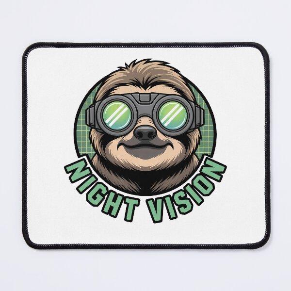 Item preview, Sloth Night Vision Goggles Funny Cool designed and sold by k3rstman1.