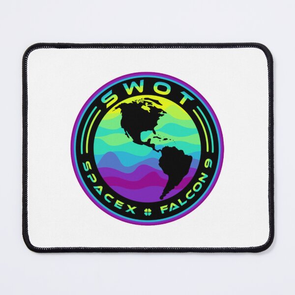 Item preview, SpaceX SWOT Mission Patch designed and sold by CharlieDesings.