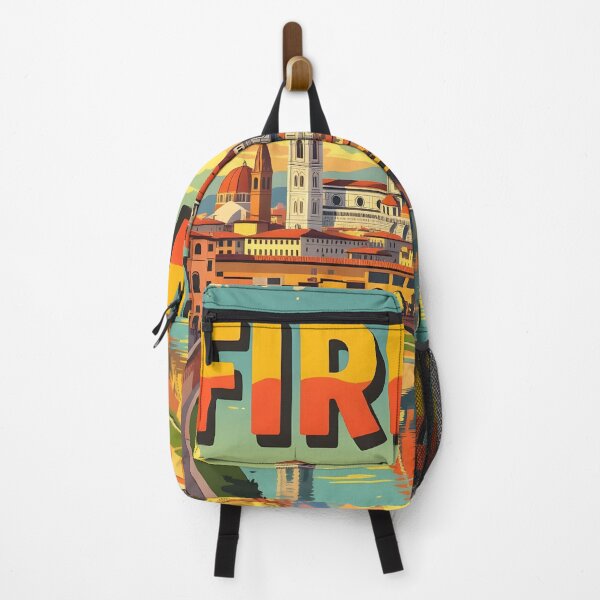 Item preview, Firenze (Florence), Italy: Vintage-Style Painterly Travel Poster designed and sold by LSVart.