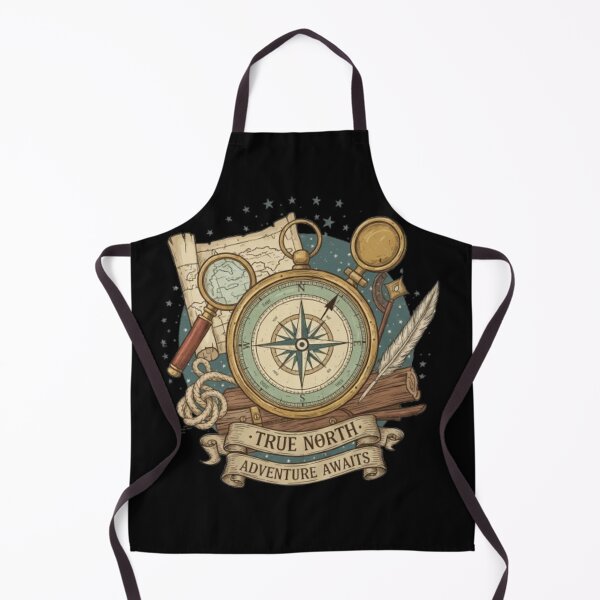 Item preview, True North Compass – Vintage Adventure designed and sold by Dogandesighn.