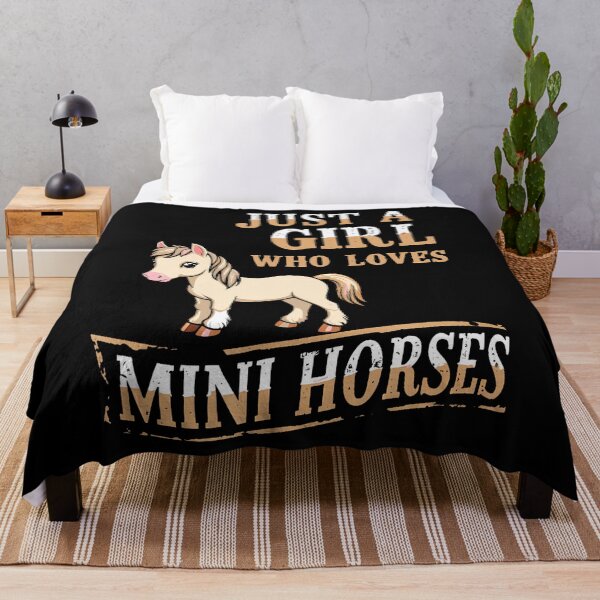 Item preview, Just A Girl Who Loves Mini Horses Cute Miniature Horse designed and sold by DanaKathe.