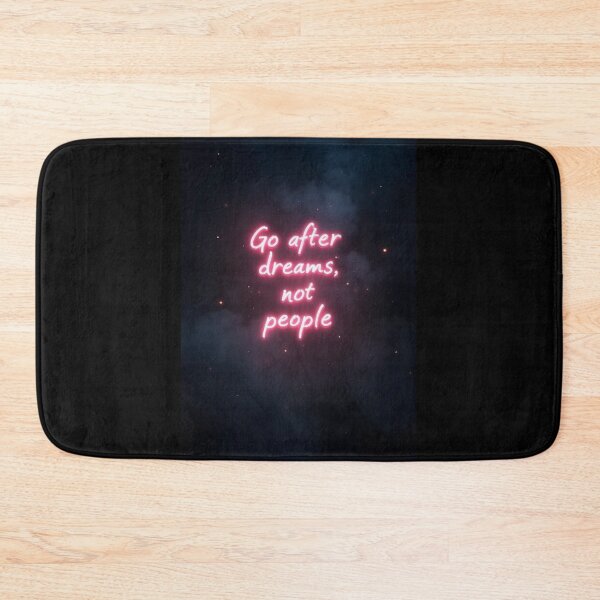 Item preview, Go After Dreams, Not People – Motivational Aura Quote Design designed and sold by OhmAuraArt.