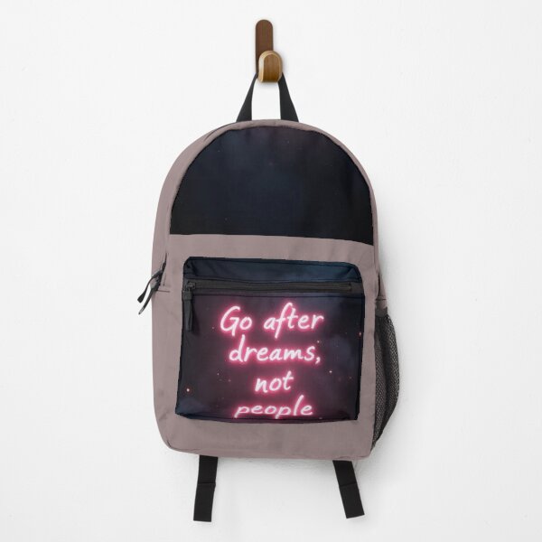 Item preview, Go After Dreams, Not People – Motivational Aura Quote Design designed and sold by OhmAuraArt.