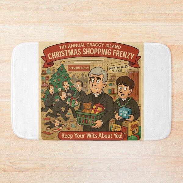 Item preview, Father Ted Christmas Shopping Frenzy designed and sold by TVNostalgia .