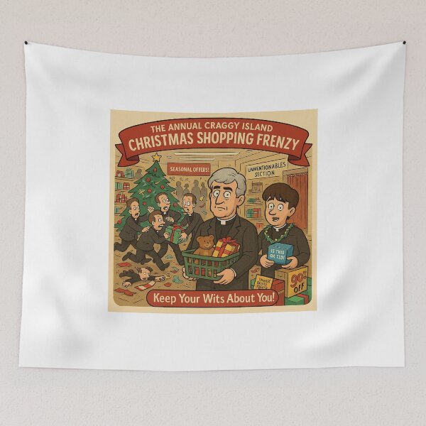 Item preview, Father Ted Christmas Shopping Frenzy designed and sold by TVNostalgia .