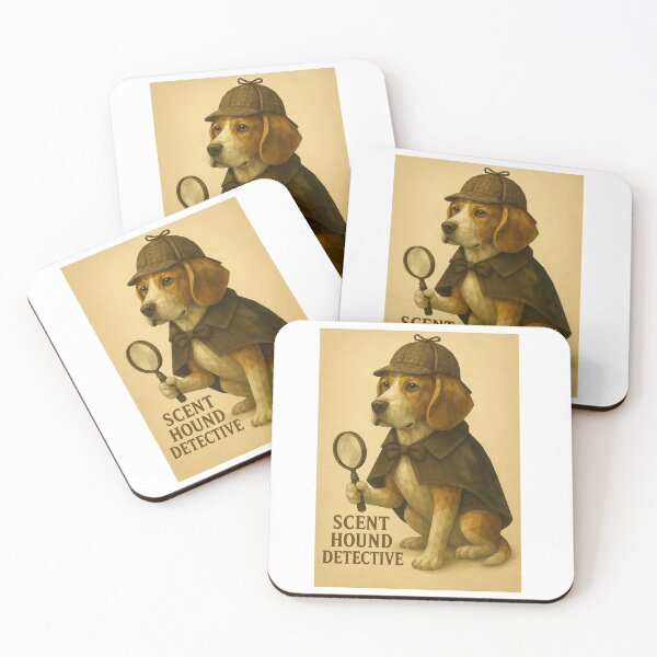 Item preview, Scent Hound Detective – Beagle in Sherlock Holmes Costume designed and sold by GeoWild Designs.