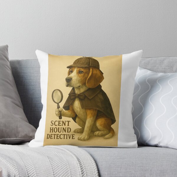 Item preview, Scent Hound Detective – Beagle in Sherlock Holmes Costume designed and sold by GeoWild Designs.