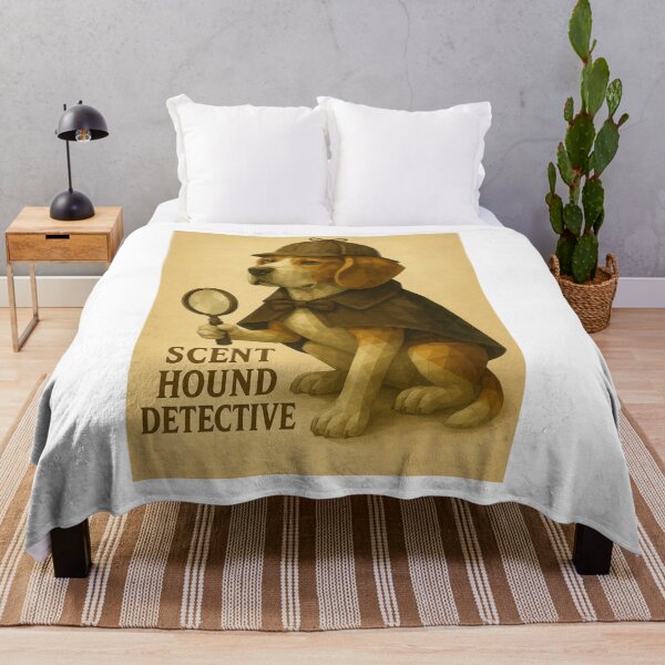 Item preview, Scent Hound Detective – Beagle in Sherlock Holmes Costume designed and sold by GeoWild Designs.