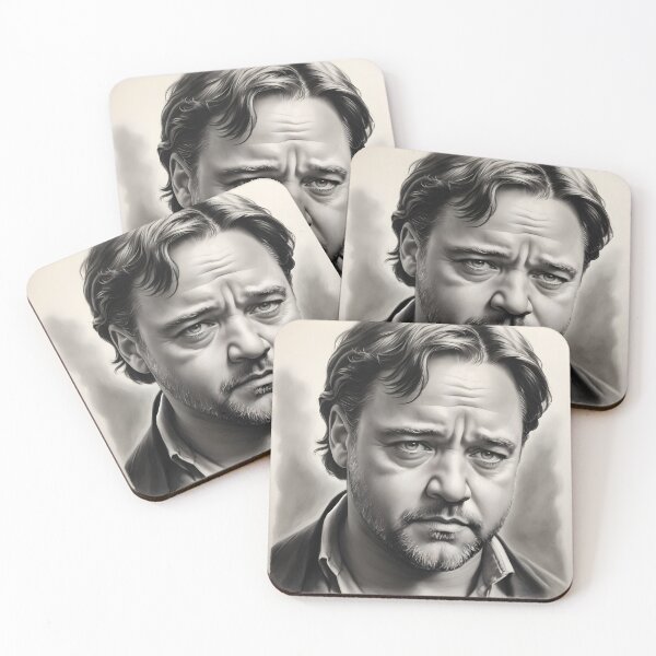 Artikelvorschau, Russell Crowe entworfen und verkauft von WorldofCharcoal.