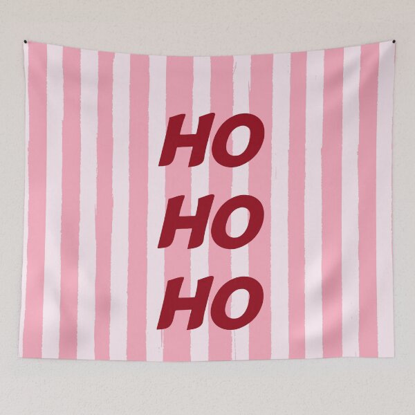 Item preview, HOHOHO Pink Christmas Aesthetic designed and sold by MaiZephyr.