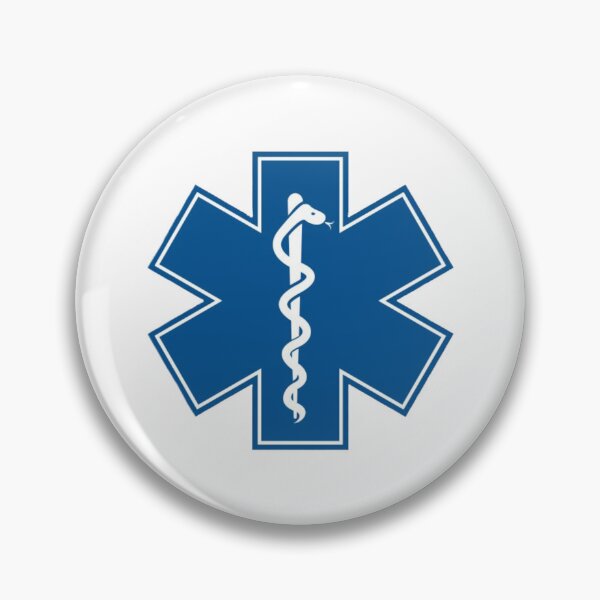 Item preview, First Aid Blue Serpent Star Logo designed and sold by Abstract65.