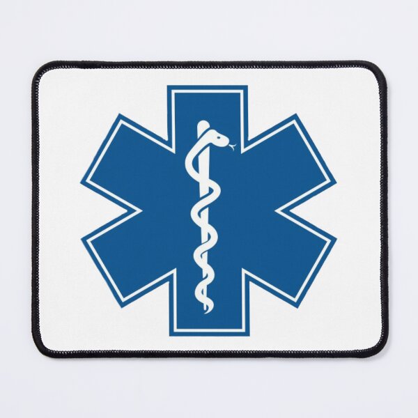Item preview, First Aid Blue Serpent Star Logo designed and sold by Abstract65.