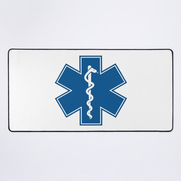 Item preview, First Aid Blue Serpent Star Logo designed and sold by Abstract65.