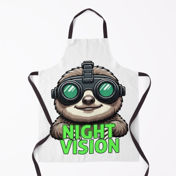 Item preview, Cute Sloth Night Vision Goggles Funny Animal designed and sold by k3rstman1.