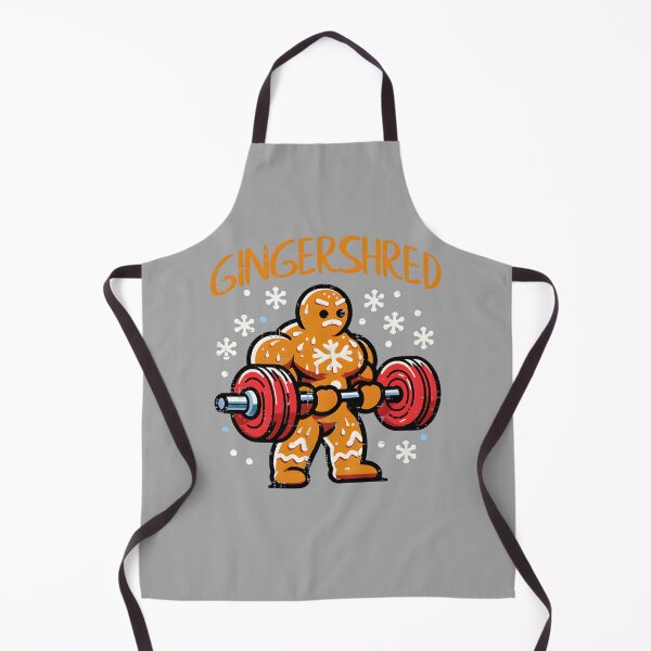 Item preview, Christmas Gym Gingerbread Gingershred Xmas Workout Men Women designed and sold by GreggRoss.