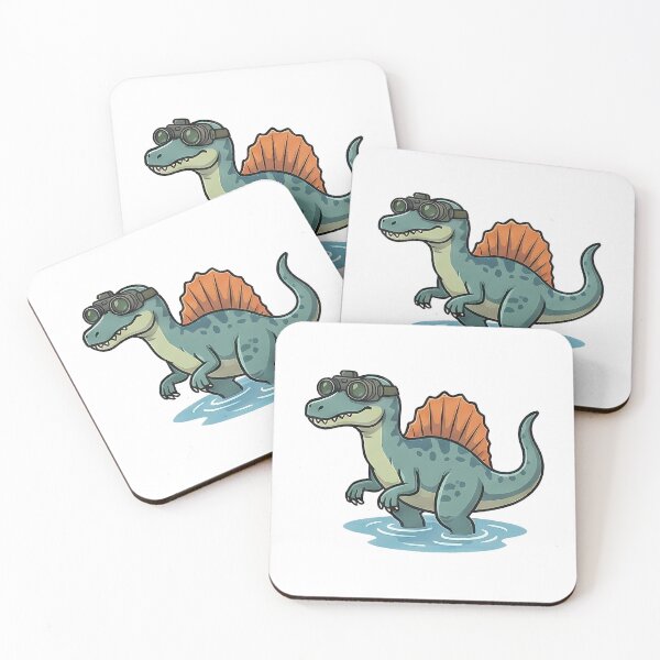 Item preview, Cute Spinosaurus Goggles Dinosaur Water designed and sold by k3rstman1.