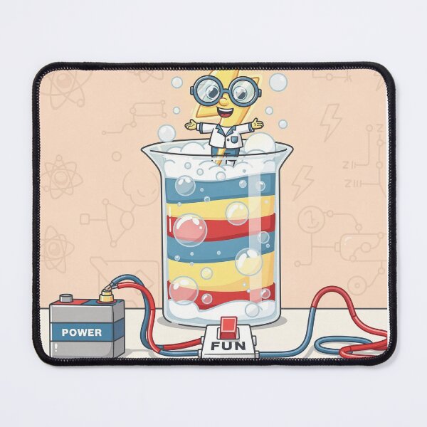 Item preview, Shockingly Fun Lab – When Science Bubbles with Energy! designed and sold by HappySproutArt.