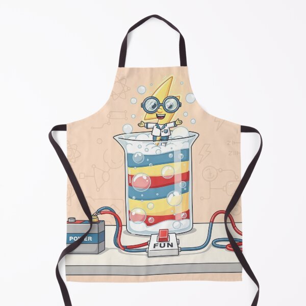 Item preview, Shockingly Fun Lab – When Science Bubbles with Energy! designed and sold by HappySproutArt.
