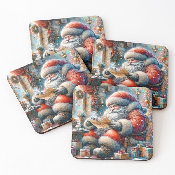 Item preview, Santa Reading Letters designed and sold by M-Y-A-R-T-.
