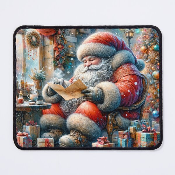 Item preview, Santa Reading Letters designed and sold by M-Y-A-R-T-.