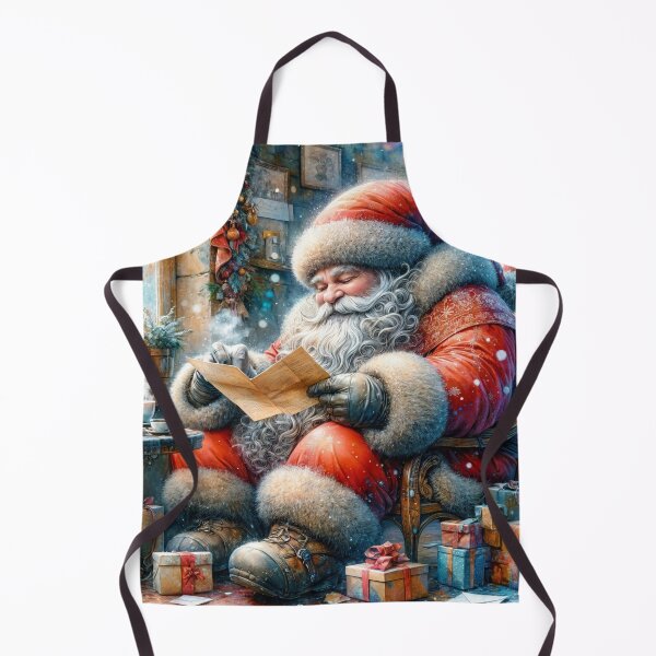 Item preview, Santa Reading Letters designed and sold by M-Y-A-R-T-.