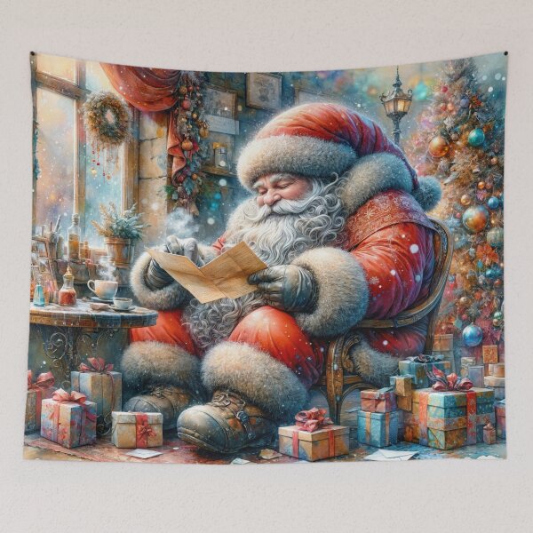 Item preview, Santa Reading Letters designed and sold by M-Y-A-R-T-.