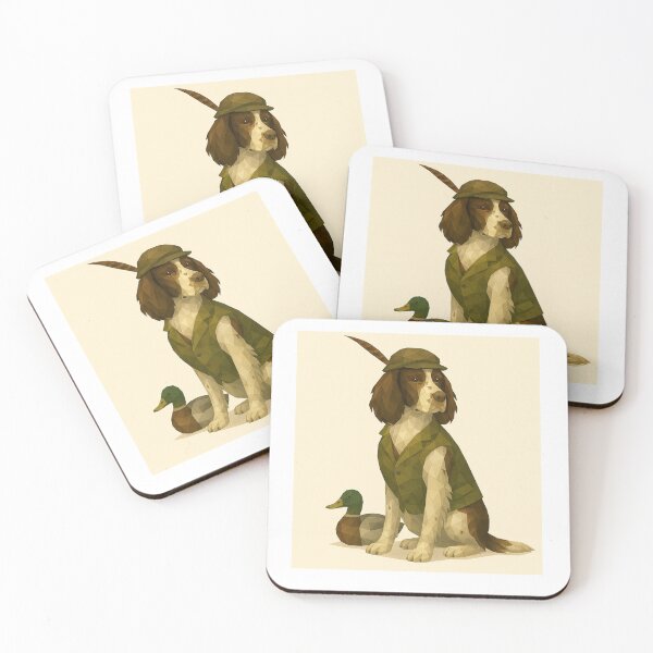 Item preview, Springer Spaniel – Country Gundog in Tweed designed and sold by GeoWild Designs.