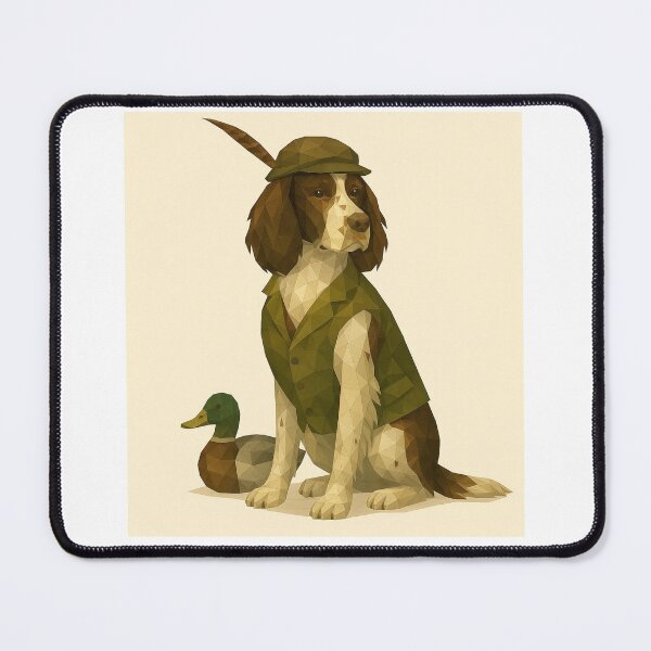 Item preview, Springer Spaniel – Country Gundog in Tweed designed and sold by GeoWild Designs.