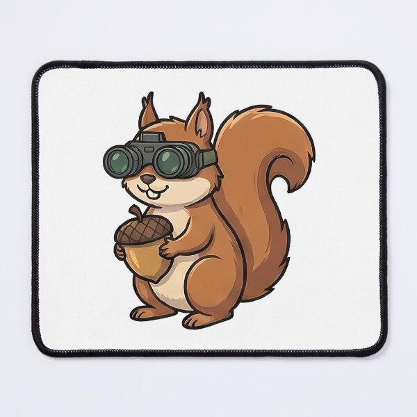 Item preview, Cute Squirrel Binoculars Acorn Forest Explorer designed and sold by k3rstman1.