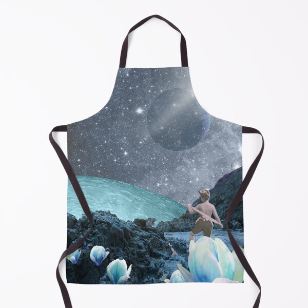 Item preview, Lady in retro space collage designed and sold by helengarvey.