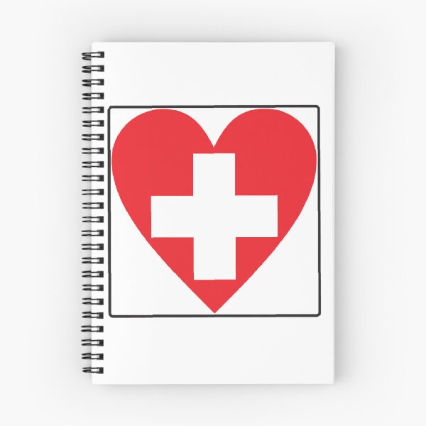 Item preview, Red Heart White Cross Logo designed and sold by Abstract65.